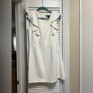 French Connection white dress- worn once.
